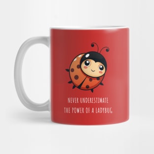 Cute Ladybug Kawaii Mug